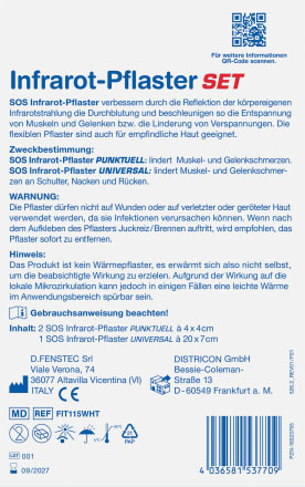 SOS Infrarot-Pflaster-Set, 3 St | dm.at