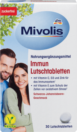 Mivolis Immun Lutschtabletten, 30 St, 43 g