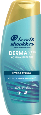 head&shoulders Shampoo Derma x Pro Hydra Pflege, 225 ml