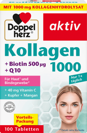 Doppelherz Kollagen 1000 Tabletten 100 St, 136 g