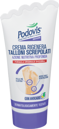 PODOVIS Deocrema Fußcreme 48h – Gegen Gerüche, Mit Zink & Hafer, 100 Ml