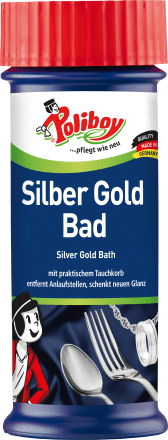 Poliboy Silber Pflege, Bad für Silber & Gold, 375 ml