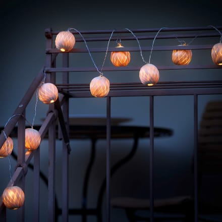 Dekorieren & Einrichten LED-Lichterkette, Bambus, 1 St dauerhaft 