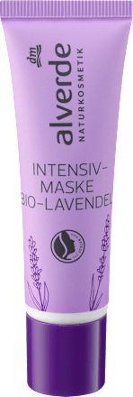 alverde NATURKOSMETIK Gesichtsmaske Intensiv Bio-Lavendel, 30 ml