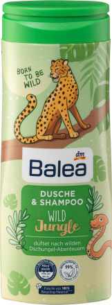 Balea Kinder Dusche & Shampoo Wild Jungle, 300 ml