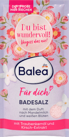 Balea Badesalz Für dich, 80 g