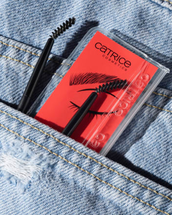 Mikro-Augenbrauenpinsel Mit Kappe – 5 Farben, Für Wimpernlift & Präzises Arbeiten