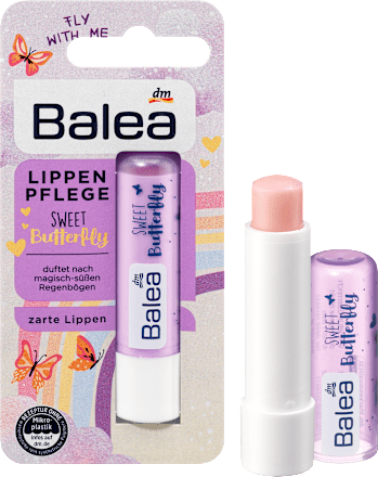 Balea Lippenpflege Sweet Butterfly, 4,8 g