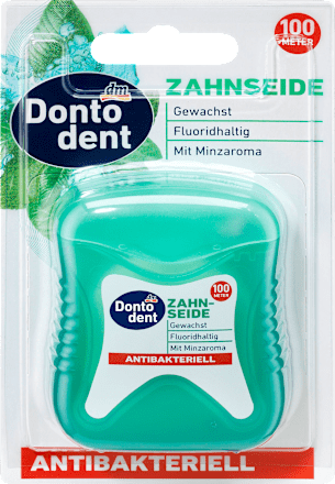 Dontodent Zahnseide antibakteriell, 100 m