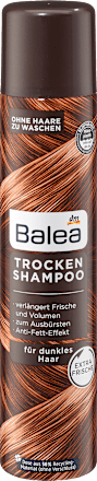 Balea Trockenshampoo dunkles Haar, 200 ml