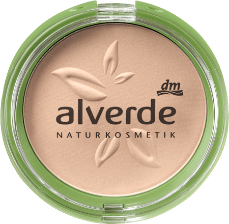 alverde NATURKOSMETIK Kompakt Puder 030 Beige, 9 g
