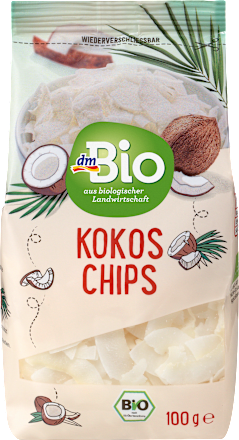 dmBio Kokoschips, 100 g