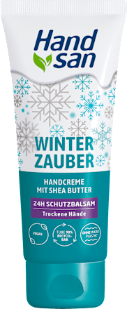 Handsan Handcreme Winterzauber mit Sheabutter, trockene Haut, 90 g