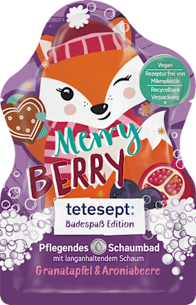 tetesept Schaumbad Merry Berry, 40 ml