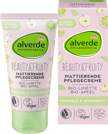 alverde NATURKOSMETIK Gesichtscreme Beauty & Fruity, 50 ml