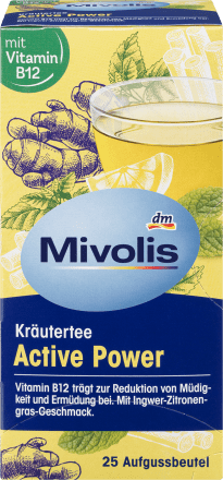 Mivolis Active Power Tee (25 x 1,8 g), 25 St