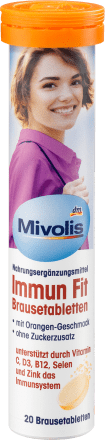 Mivolis Immun Fit Brausetabletten 20 St., 80 g
