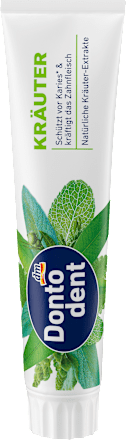 Dontodent Zahnpasta Kräuter, 125 ml