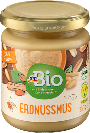 dmBio Erdnussmus, 250 g