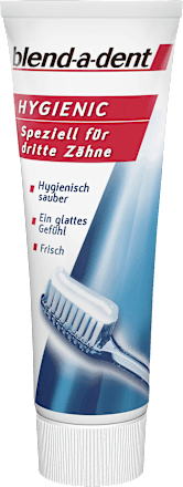 blend-a-dent Zahnpasta Hygienic speziell für Zahnersatz, 75 ml