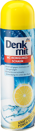 Denkmit WC-Reinigungsschaum Zitrone, 500 ml