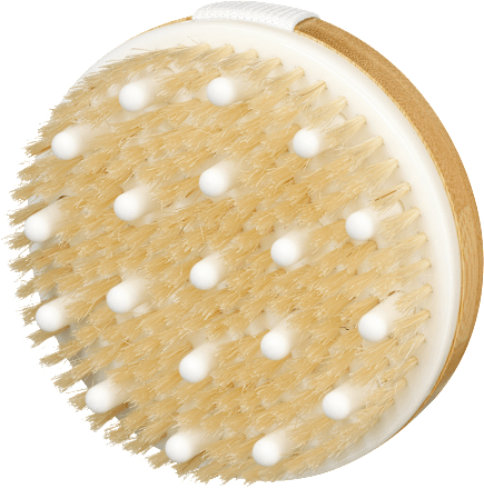 ebelin Handmassagebürste reine Naturborsten & Massagenoppen, 1 St