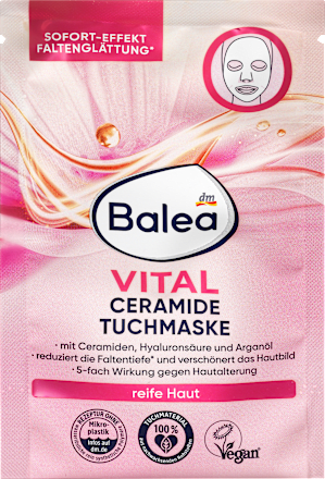 Balea Tuchmaske Vital Ceramide, 1 St