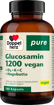 Doppelherz Glucosamin 1200 vegan Kapseln 180 St, 152 g