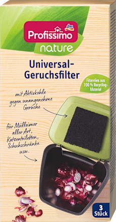Profissimo nature Universal-Geruchsfilter, 3 St