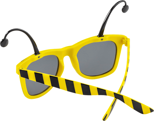 WIDMANN MILANO Bienen-Brille Mit Fühlern - Lustige Tierbrille Für Party & Karneval