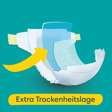 Pampers Couches baby-dry taille 8 Extra Large, 17+ kg 8006540715628 bei   günstig kaufen