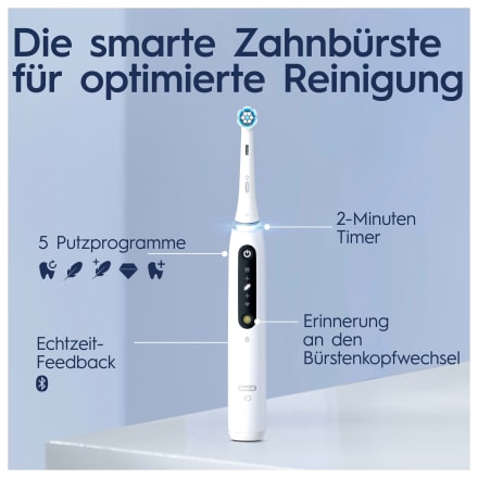 günstig Quite 5 Oral-B Series White, 1 dauerhaft Zahnbürste St iO Elektrische online kaufen