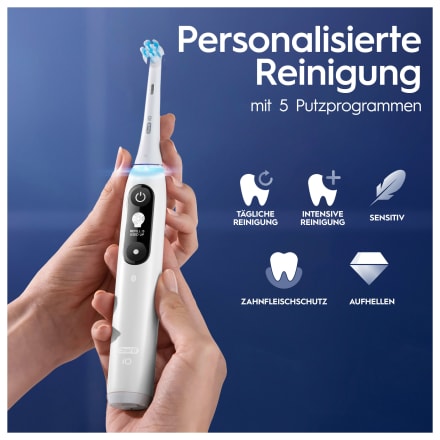 Oral-B Elektrische Zahnbürste iO Series 6 White, 1 St dauerhaft günstig  online kaufen