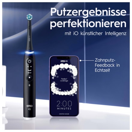 Oral-B Elektrische Zahnbürste iO Series 6 Black Lava, 1 St dauerhaft  günstig online kaufen