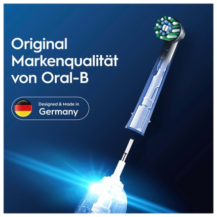 Oral-B Aufsteckbürsten PRO CrossAction schwarz, 6 St dauerhaft günstig  online kaufen | Zahnreinigung & Zahnpflege