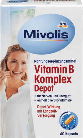 Mivolis Vitamin B Komplex Depot, Kapseln 60 St., 33 g