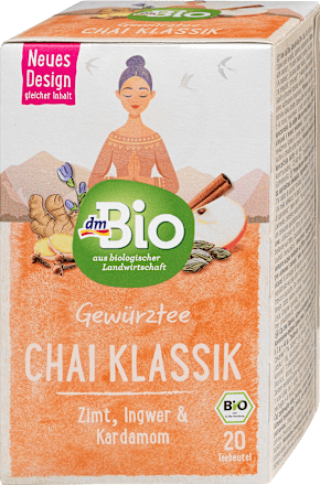 dmBio Gewürz-Tee, Chai Tee Klassik (20 x 2 g), 40 g