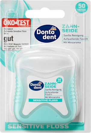 Dontodent Zahnseide sensitive Floss, 50 m