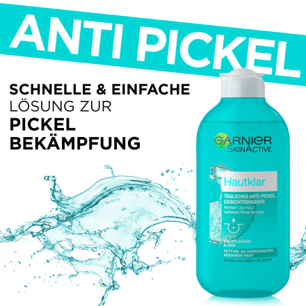Pickel ml 200 Gesichtswasser Active Anti Skin Hautklar, Garnier online kaufen günstig dauerhaft