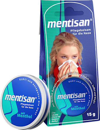 MentisanPflegebalsam für die Nase mit Menthol, 15 g
