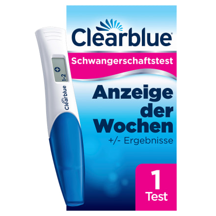 Clearblue Schwangerschaftstest Anzeige der Wochen digital, 1 St dauerhaft  günstig online kaufen
