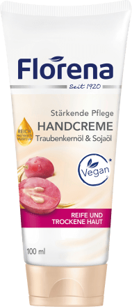 FlorenaHandcreme   Traubenkernöl & Sojaöl, 100 ml