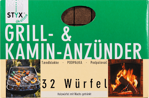 StyxAnzünder Grill & Kamin, 32 St