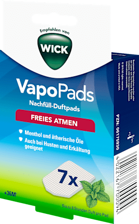WickVapo Pads Menthol, 7 St