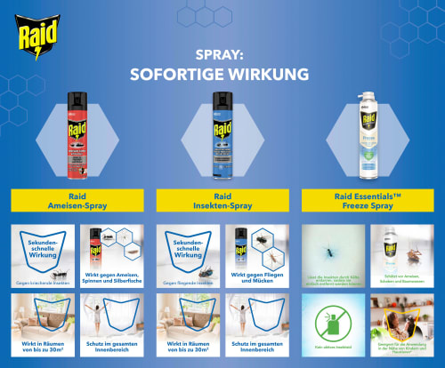 Raid Ameisen-Spray, 0,4 l dauerhaft günstig online kaufen