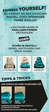got2b Tönung Farb/Artist Meerjungfrau Grün 097, 1 St dauerhaft günstig  online kaufen