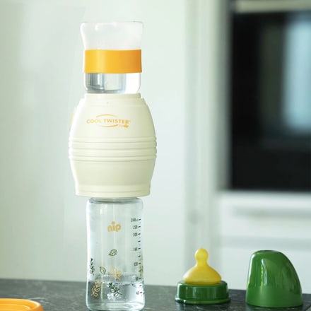 nip Bottle water cooler Cool twister: Cools boiling water precisely to 40,  50, 60 or 70°, BPA-free, from 0 years : : Baby Products