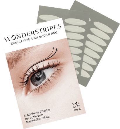 Wonderstripes Augenlid-Liftingstripes Anti-Schlufplid Größe M, 64 St  dauerhaft günstig online kaufen