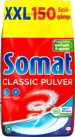 Somat Spülmaschinen-Pulver XXL, 150 Spülgänge, 3 kg