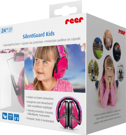 Gehörschutz für Kinder Silent Guard rosa, 1 St